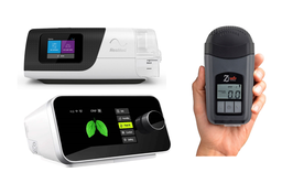 Picture of 3 CPAP Devices